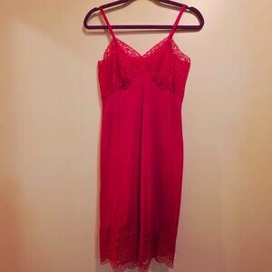 Van Realte Red Lace Slip 4